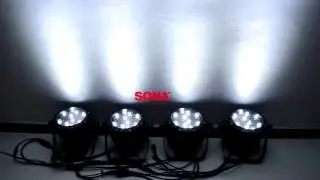 54*3W IP65 Outdoor RGBAW Five Colors Outdoor Led Par lighting