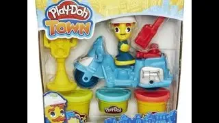 Play Dough Town Police Motorcycle