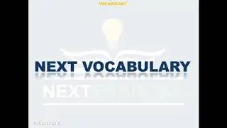 Vocabulary word 1_30, MDCAT 2019