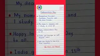 Independence Day Speech in English || 5-Points Speech on Independence Day.