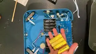 Omni DVs portable turntable Mods, extended battery life