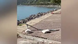 Barcola Waterfront Undergoes Renovation Amidst Seasonal Preparations