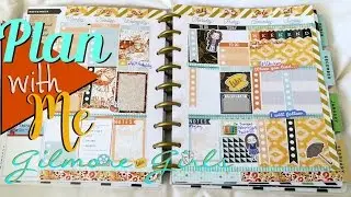 Plan With Me!! | FREE PLANNER SUPPLIES!! | Gilmore Girls Revival Edition