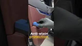 Ceramic leather coating. Protect your interior #carprotection #car #cars #detailing #automobile