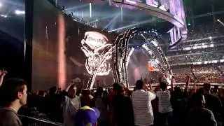 Wrestlemania 27 Stone Cold Steve Austin + Jerry Lawler + Jack Swagger + Michael Cole entrances!