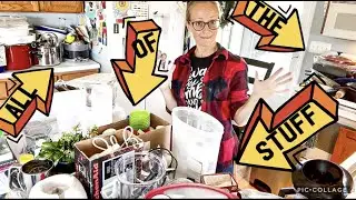 KITCHEN CABINET CLEAN OUT || Cabinet Purge and declutter || BAKING AND COOKING TOOLS REARRANGED