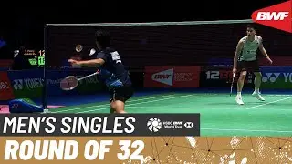 YONEX All England Open 2023 | Anthony Sinisuka Ginting (INA) [3] vs. Kantaphon Wangcharoen (THA)