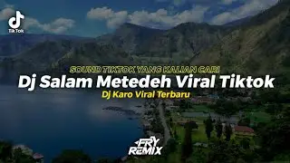 Dj Salam Metedeh Viral Tiktok - Mey Permata Tarigan || Ini Sound Tiktok Yang Kalian Cari ||