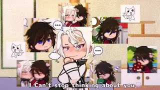 Thinking about you💭 //💨💚 Sanegiyuu 🌊💙//  (👹 Demon Slayer 🗡)