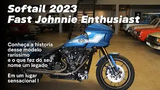Softail 2023 Fast Johnnie Enthusiast um modelo super exclusivo que a Bunker Garage comprou !!