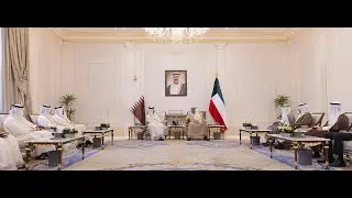 Kuwait Crown Prince Meets Prime Minister and Minister of Foreign Affairs
