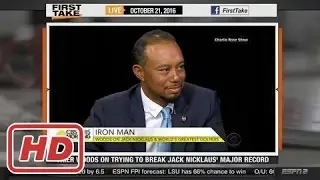 ESPN First Take - Can Tiger Woods Break Jack Nicklaus' Major Record?2017