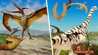 NEW Pteranodon Dinosaur Update! | ROBLOX Dinosaur Life