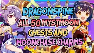 Moonlight Merriment Dragonspine All 50 Charms and Chests |FULL GUIDE| - Genshin Impact