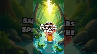 Silly Salamanders Splash by the Stream