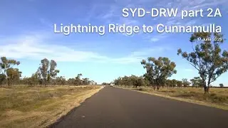 2A: Lightning Ridge to Cunnamulla (SYD-DRW dashcam hyperlapse)