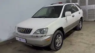 🚘 មានក្នុងស្តុក 5 គ្រឿង RX 300 ធានាសុទ្ធតែឡានថ្មីៗ 1️⃣RX 300 2002 BKxxx សរកាម៉ៃ ប៉ុង 2 