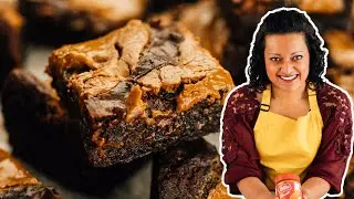 How to Make Vegan Biscoff Brownies  | My Lotus Cookie Butter Brownie Recipe