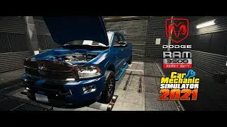 DODGE RAM 3500 - V8 5.7 HEMI 345 4x4 - Restaura&ccedil;&atilde;o Completa - Car Mechanic Simulator 2021 - CMS2021