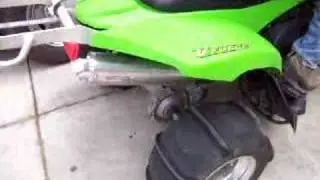 MonsterPipe Dual Exhaust Kawi V-Force 700
