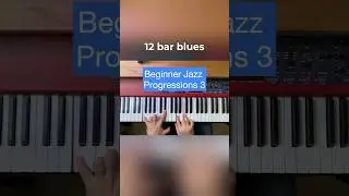 Джазовые прогрессии для начинающих 3 (Фонограмма - приложение iReal pro) #jazzpianolessons