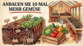 Wie man lebendigen Boden aufbaut, der riesiges Gemüse ohne Dünger wachsen lässt