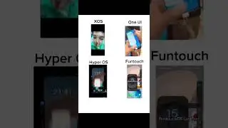 Xos vs One ui vs hype os vs funtouch os smothness #youtubeshorts #shorts #android #android16