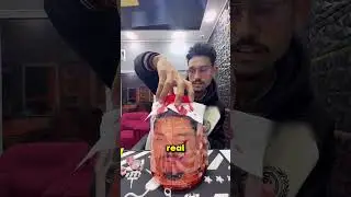 Он налил поддельную кровь в бутылку 😂