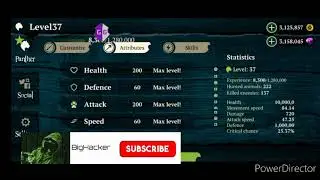 | The Panther |Health/movement speed/Attack speed/Defence/Critical chances/ Subscribe my channel
