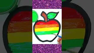 Rainbow Apple #Shorts