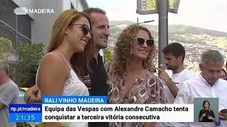 Alexandre Camacho tenta conquistar a terceira vitória consecutiva no Rali Vinho Madeira