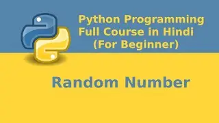 Python Program to Generate a Random Number | Python Full Course | Python Programming Tutorial 