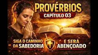 📖 Provérbios  Capítulo 03 | Confie no Senhor de Todo o Coração | Narração Bíblica Completa