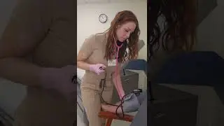 Relax your arm please.  #studentnurse #nurse #relax $scrubs