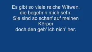 Milion&auml;r + lyrics