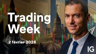 🌎TRADING WEEK - 1h ensemble pour échanger sur la macro et l'analyse technique !📈A.Baradez -IG France