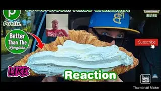 Реакция на отзыв о круассане с кремовой начинкой от Publix&reg;! 🥐 | Лучше, чем сэндвич &laquo;Лонг Джон&raquo; с...