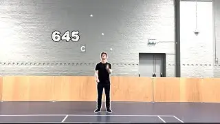 Juggling - 100 catches: 5 ball siteswap 645