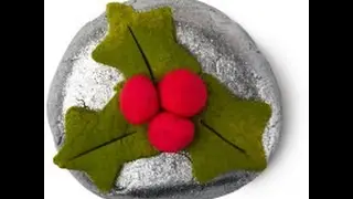 Lush Christmas 2014 'Holly GoLightly'  bubble bar