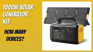 REVIEW (2025): 1000W Solar Generator Kit. Features