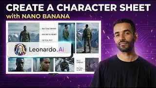 Создайте лист персонажа с помощью Nano Banana в LEONARDO AI