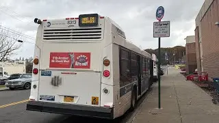 Full Ride 2015 Novabus LFS #8313 on S44 to Staten Island Mall Yukon Avenue via Richmond Avenue