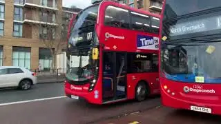Buses At Woolwich 27/1/25