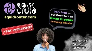 SQUID ROUTER - Best Way to Swap Between Chains - Converting USDT to BITCOIN Live (SwapX? NEVER)
