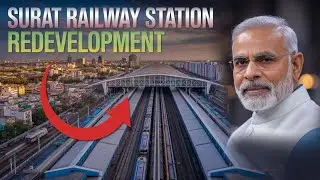 Surat Railway Station Redevelopment/ Letest Update January 2026 📍 (Gujarat)#4k 