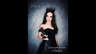 Exclusive jewelry HANDMADE. Корона из бисера и бусин