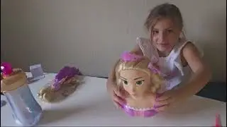Disney Princess Rapunzel Styling Head unboxing and review