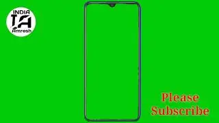 How to Green effect  ,phone frame , HD PNG , Free png Download