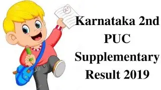 Karnataka 2nd puc supplementary result 2019 check here
