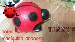 Como hacer la mariquita chocona/proyecto robotico /nota #1 [Tommy's]